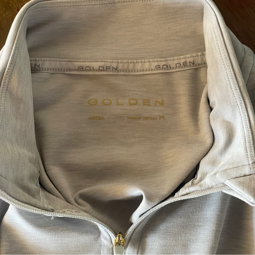 Golden Women's Medium sized Gray Long Sleeve Short Top - Thumbnail 4