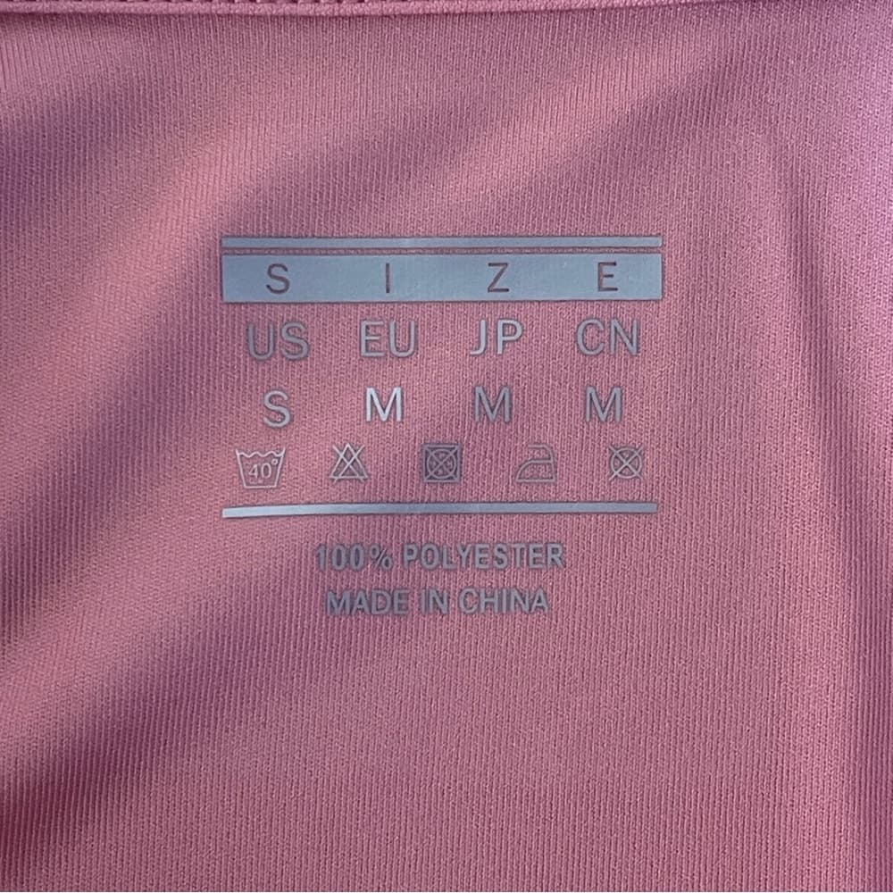 Women's Long Sleeve Sporty Top in Rose - Thumbnail 3