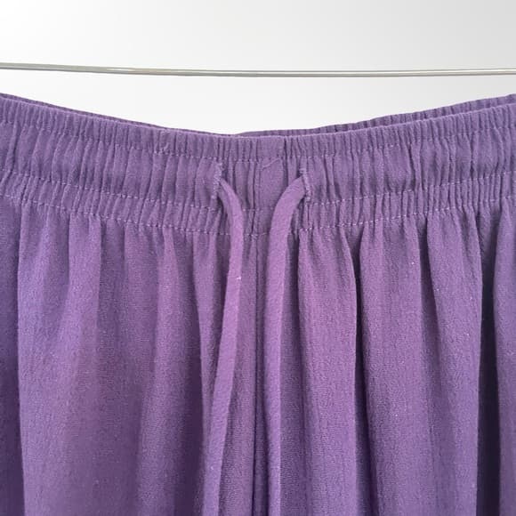 Alfred Dunner Purple Flare Pants in size 20W - Thumbnail 7