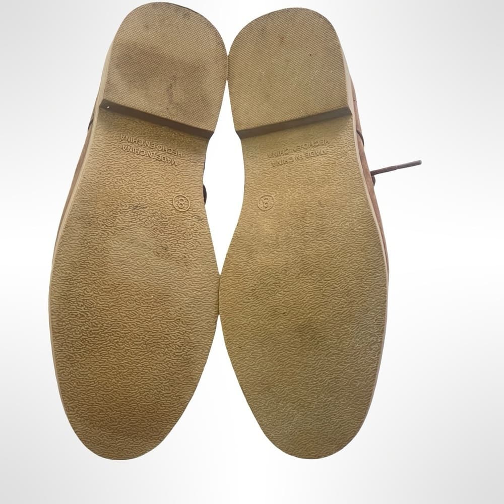 Old Navy Men's Brown Suede Lace-Up Shoes size 8 - Thumbnail 3