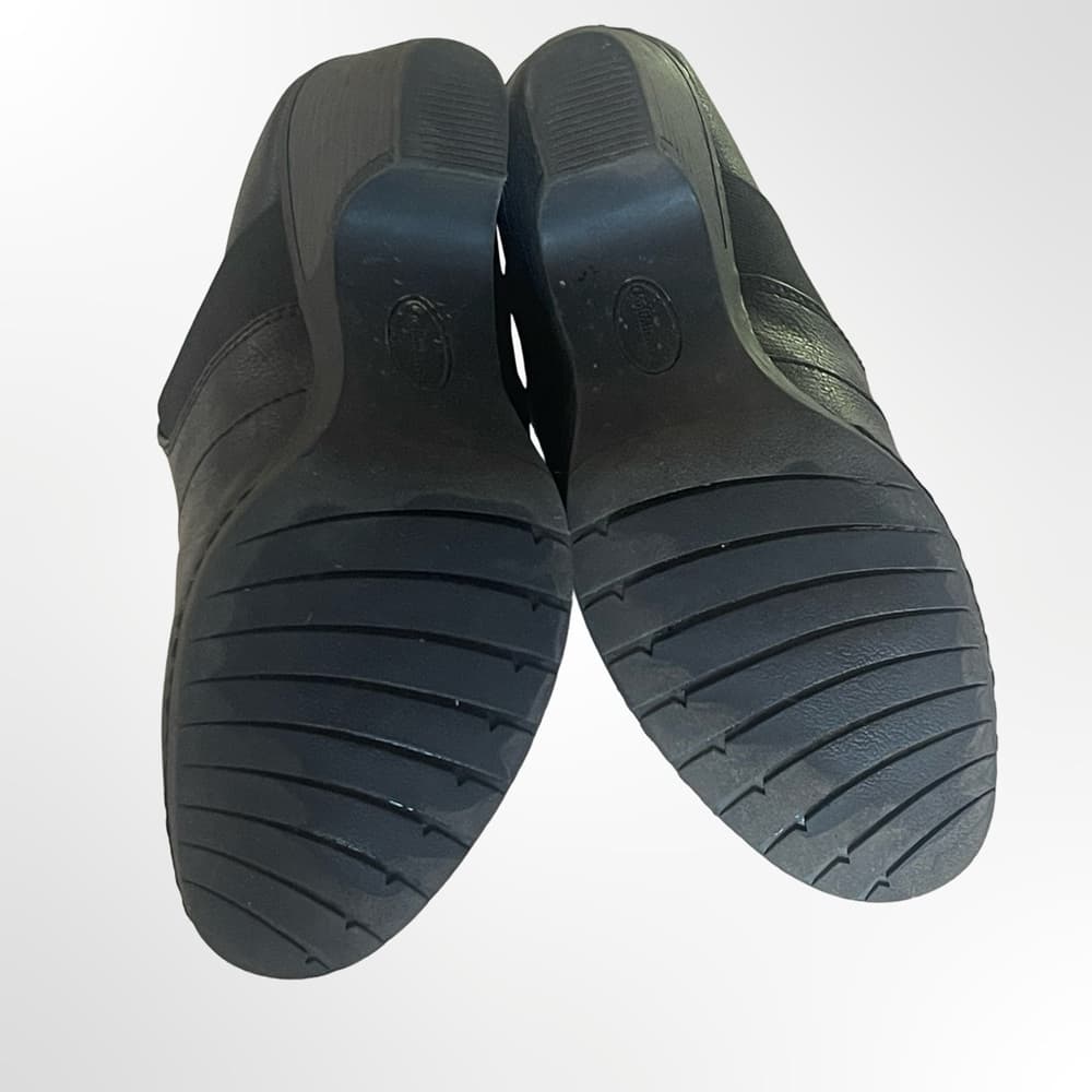 Croft & Barrow Leather Slip-On Heel Shoes in size 9 - Thumbnail 5