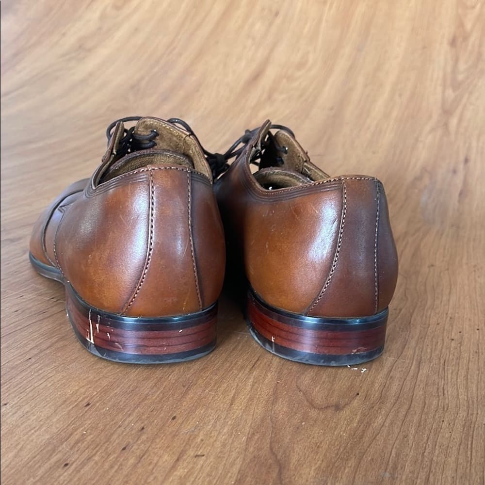 Florsheim Men's Brown Leather Dress Shoes size 10 - Gently worn! - Thumbnail 3