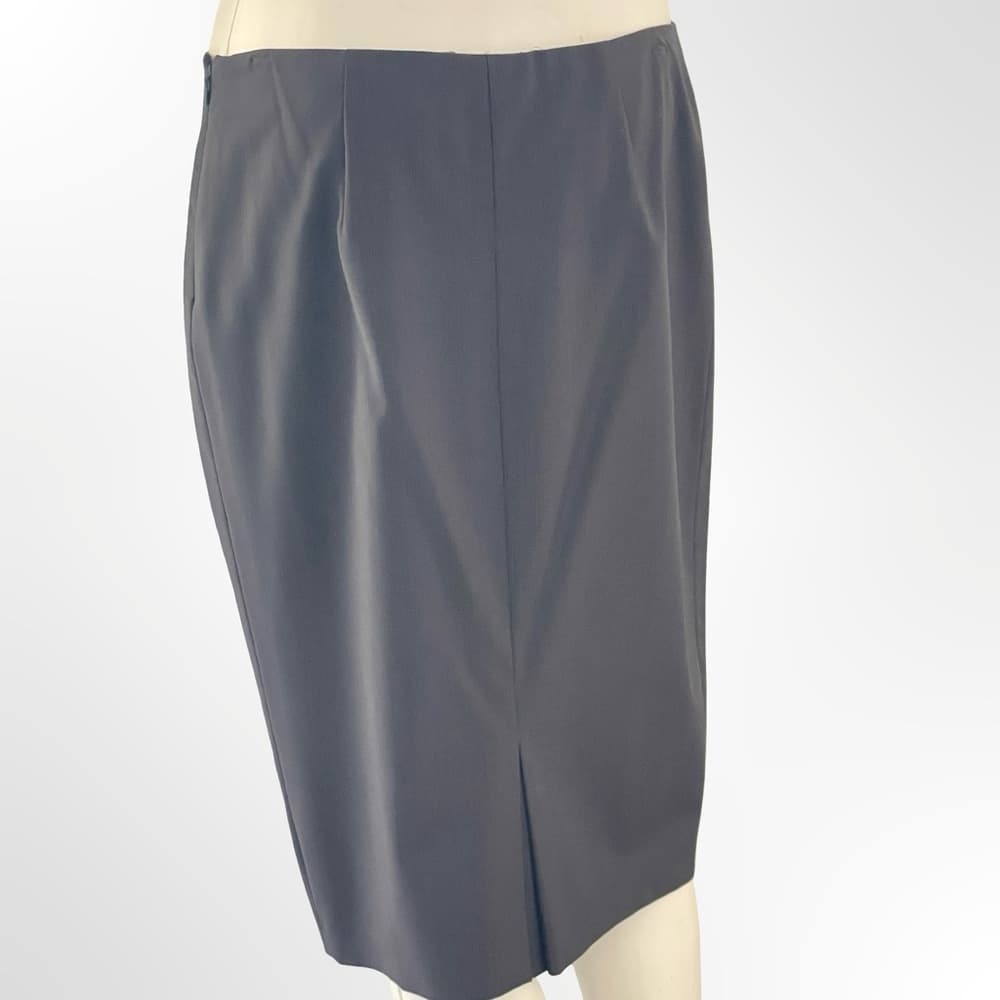 Elegant Gray Women's Skirt with 34 size waist - Thumbnail 4