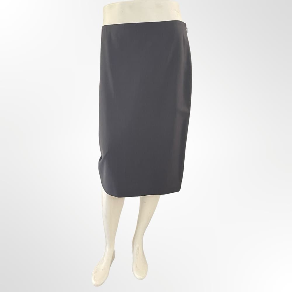 Elegant Gray Women's Skirt with 34 size waist - Thumbnail 3