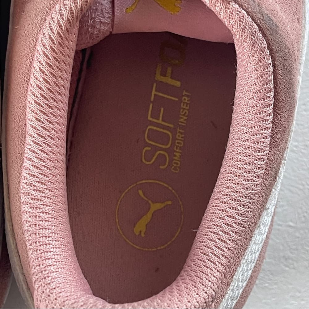 Puma Women's Blush Pink Sneakers in size 6.5 - Thumbnail 7
