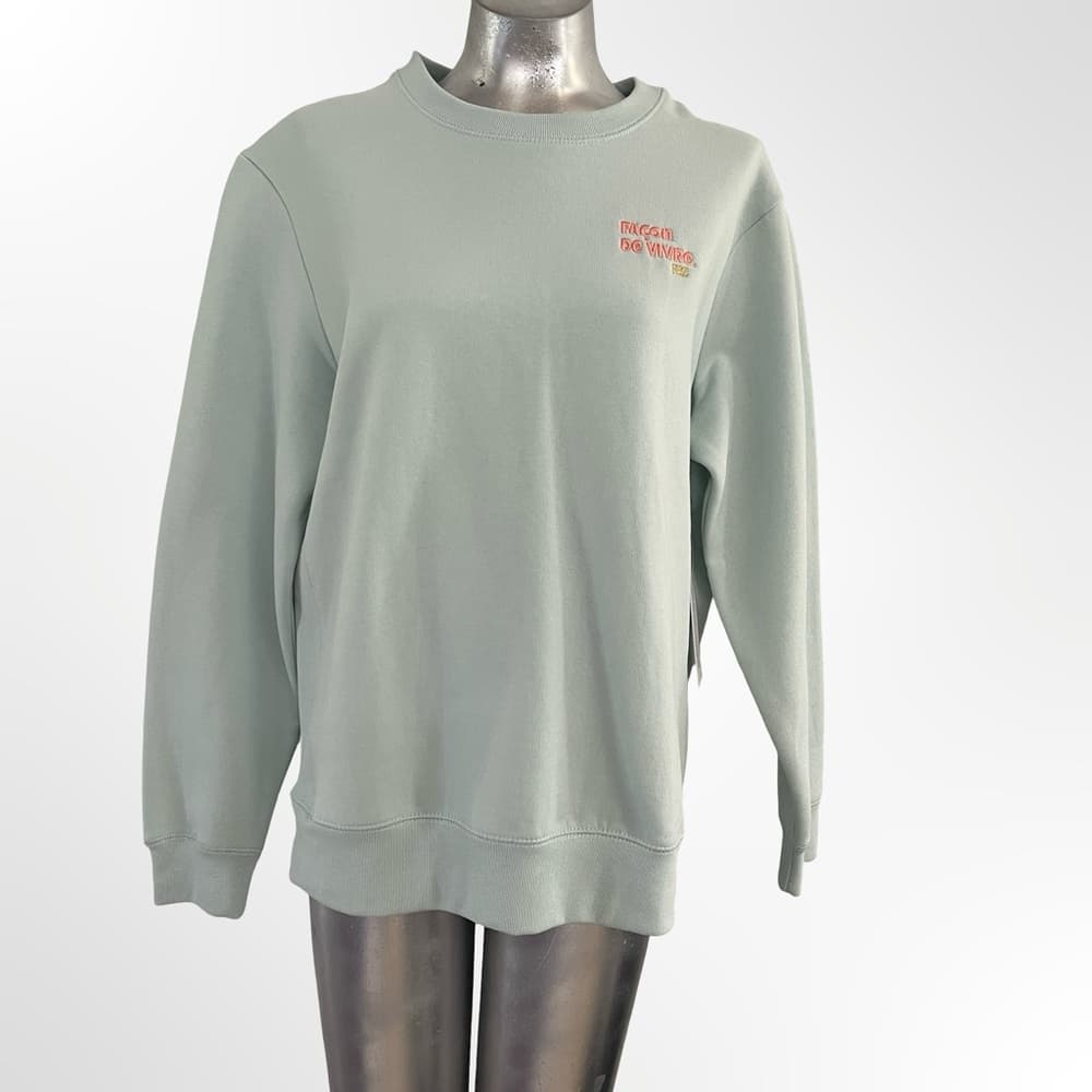 FBC Green Crewneck Sweatshirt with Red Embroidery in M - NWT - Thumbnail 7
