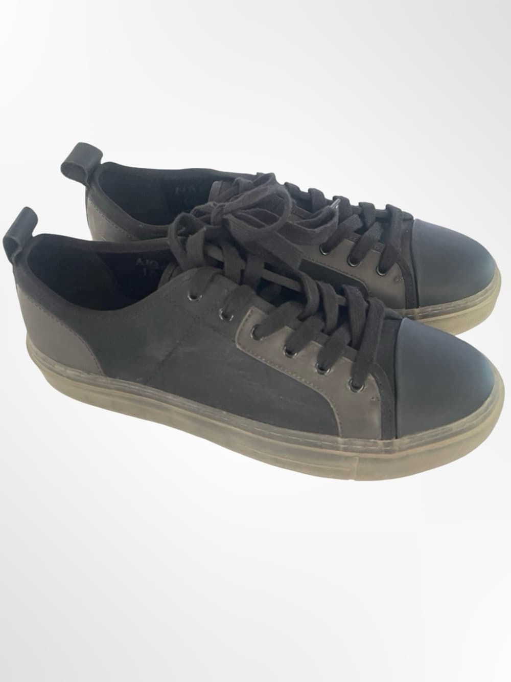 INC International Concepts Men's Black Low-Top Sneakers - Thumbnail 5