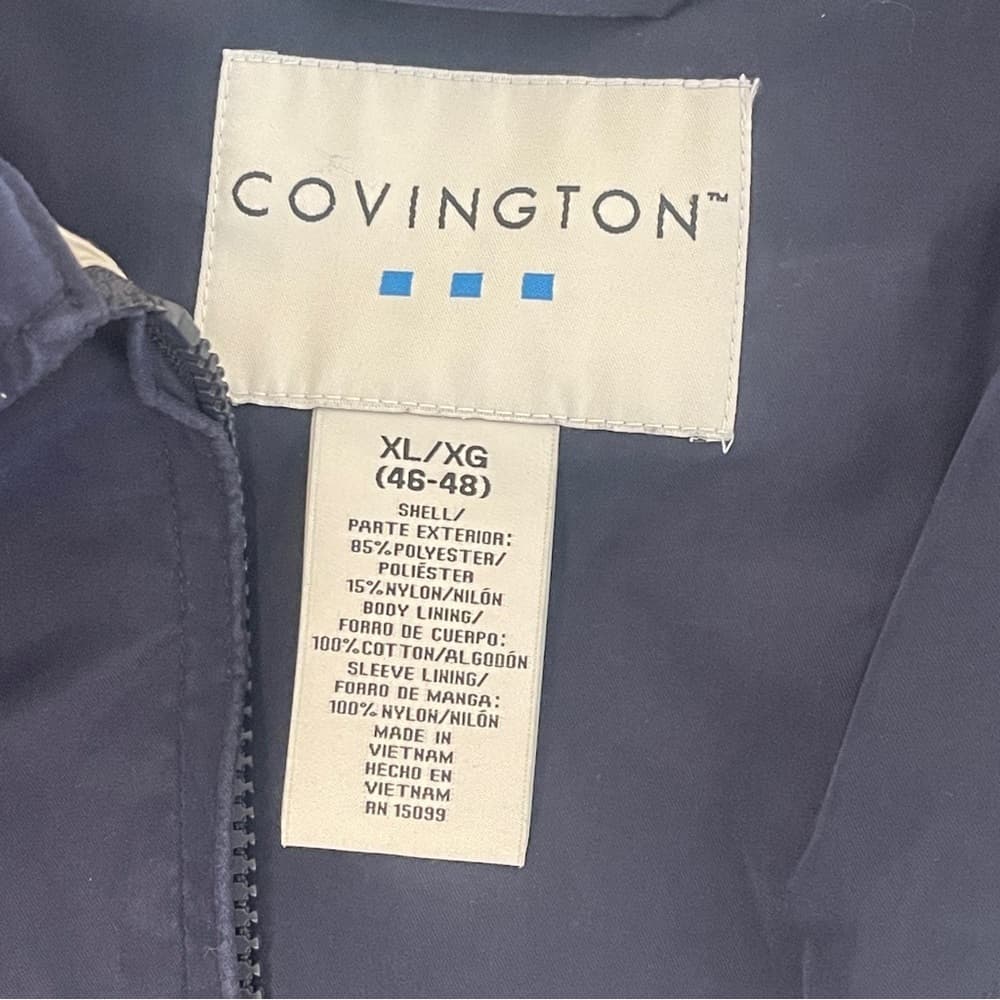 Covington Men's Navy Jacket in size XL- 46-48 - Thumbnail 4