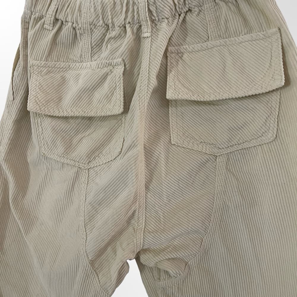 100% cotton Casual Tan Pants - Lightweight Relaxed Fit - Thumbnail 5