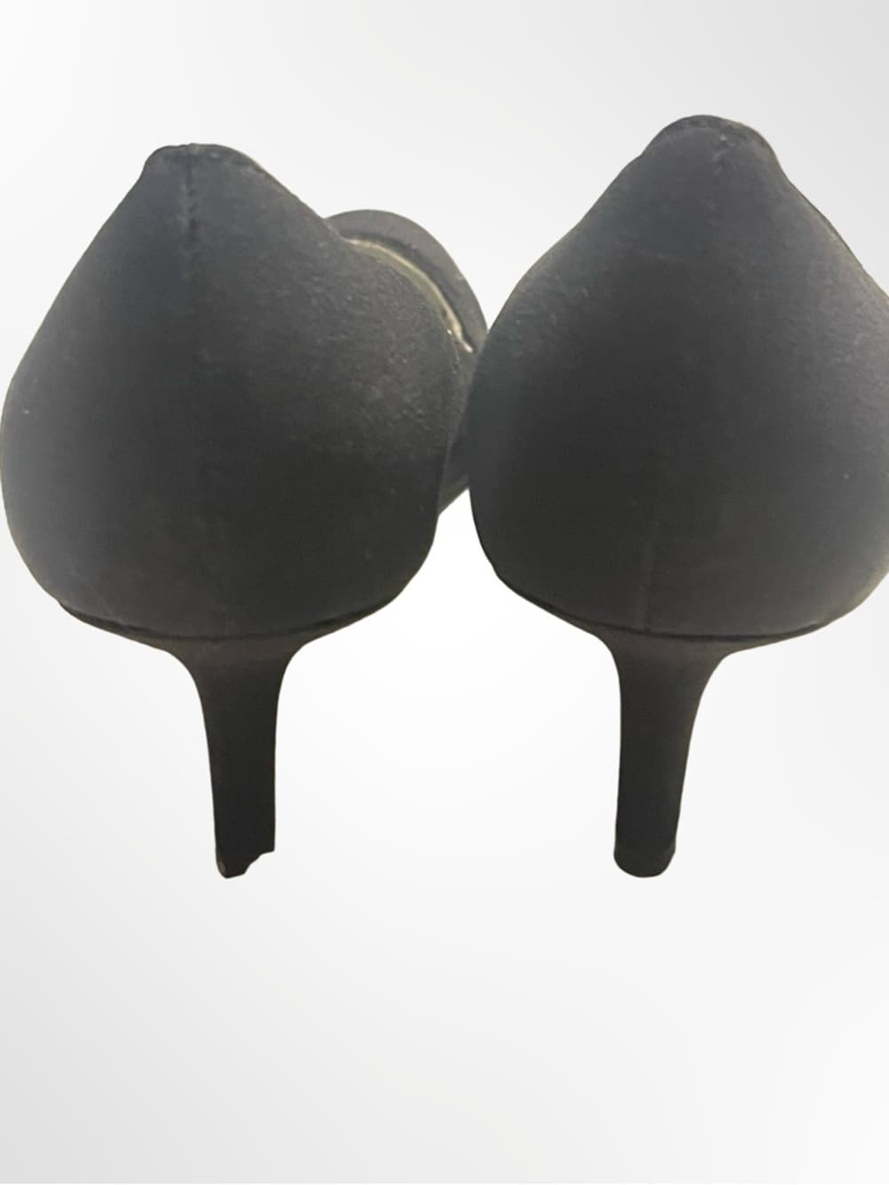 Madeline Black D'Orsay Bow Pumps in size 6.5 - Thumbnail 3