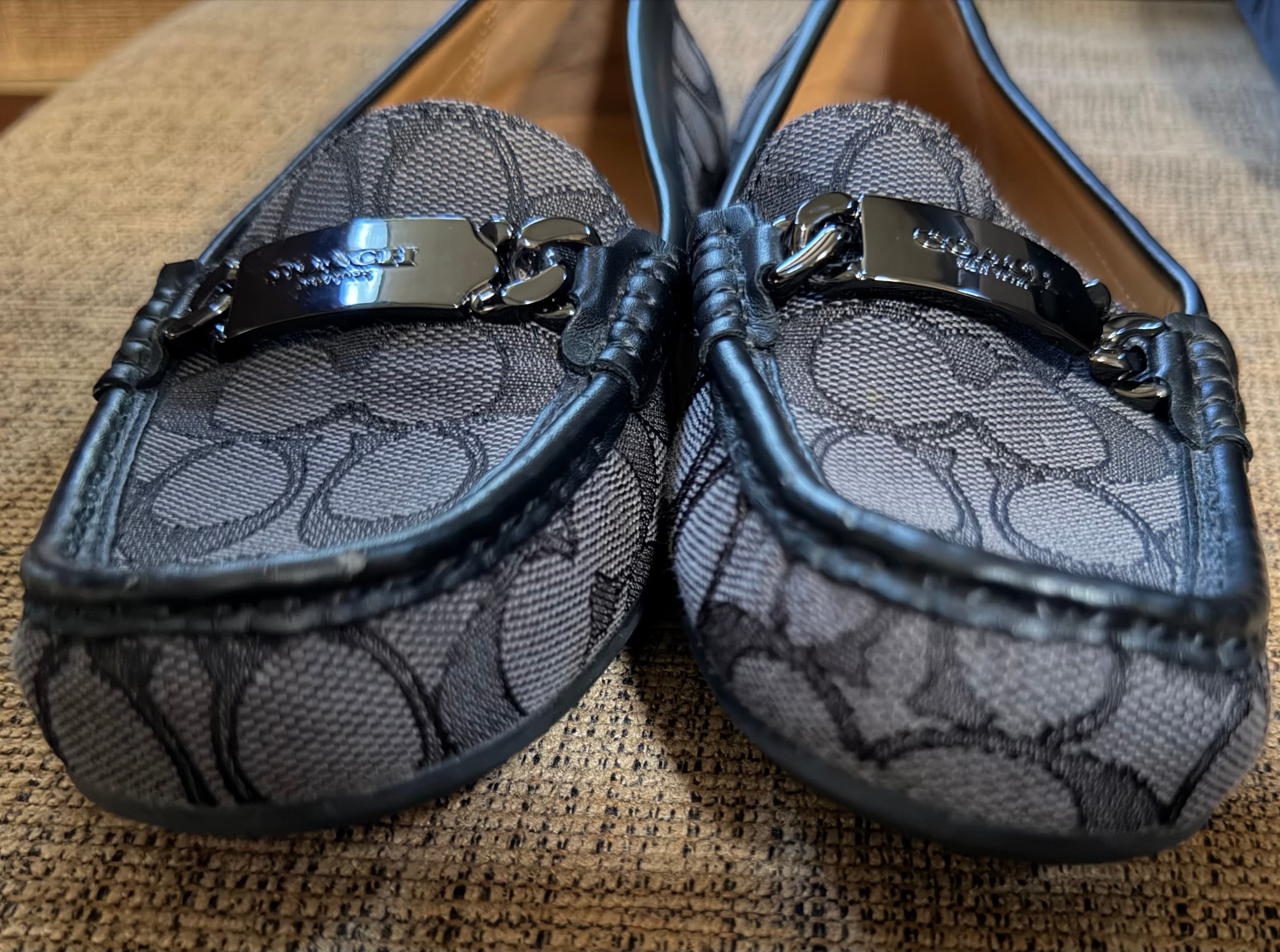 Coach Women's Loafers Slip On Sz 7.5B - Thumbnail 4
