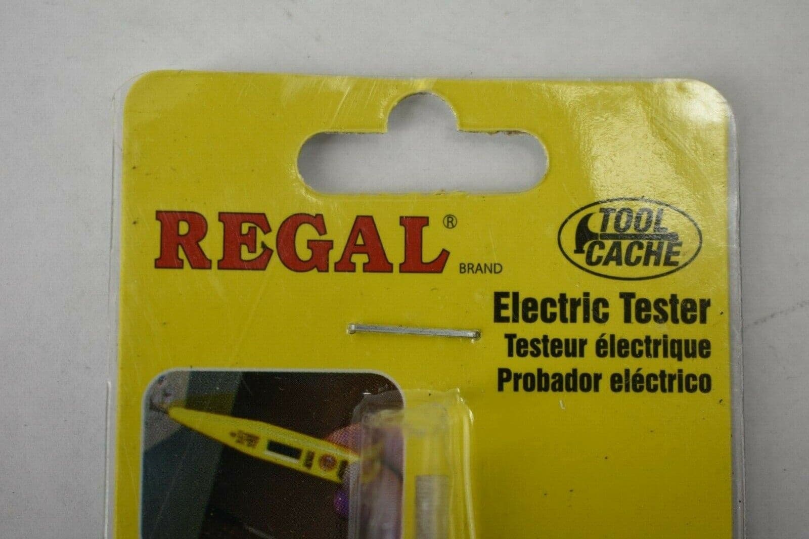 Regal 19850 Voltage Tester 12-250V AC/DC Digital LCD Display Plastic Shell - Thumbnail 3