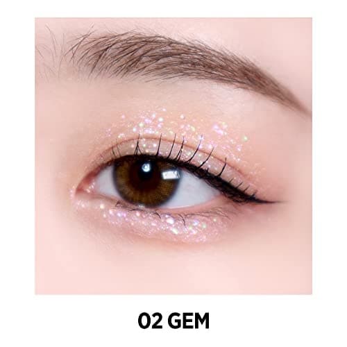 UNICORN GLOW Gleam Eye Glitter 02 Gem, 0.14 Oz. / 4 G Eye Glitter Makeup - Thumbnail 2