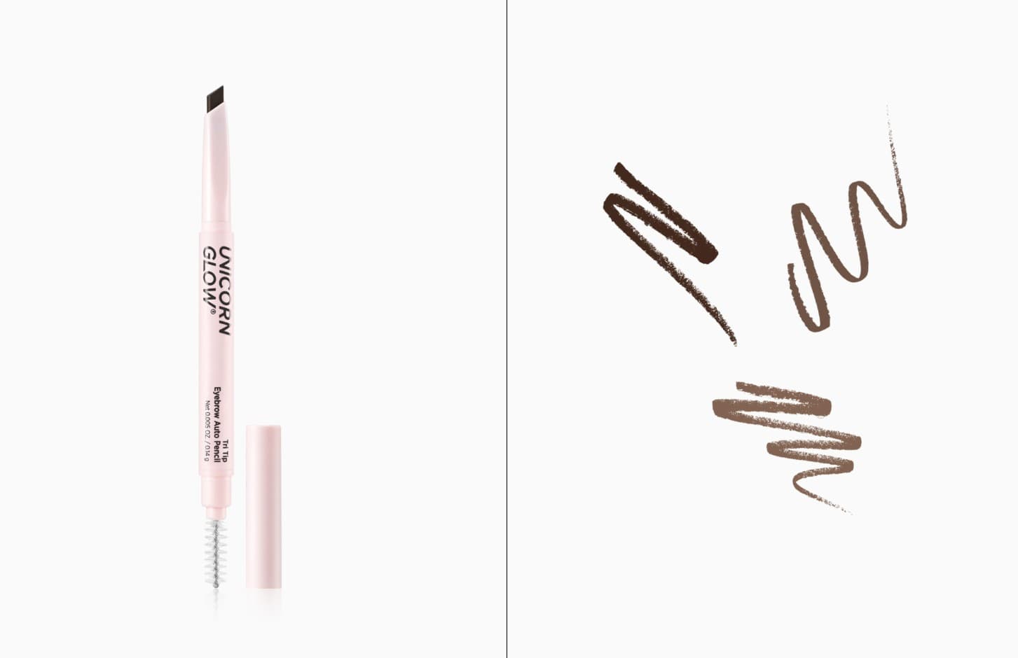 Unicorn Glow Tri Tip Eyebrow Auto Pencil Medium Brown