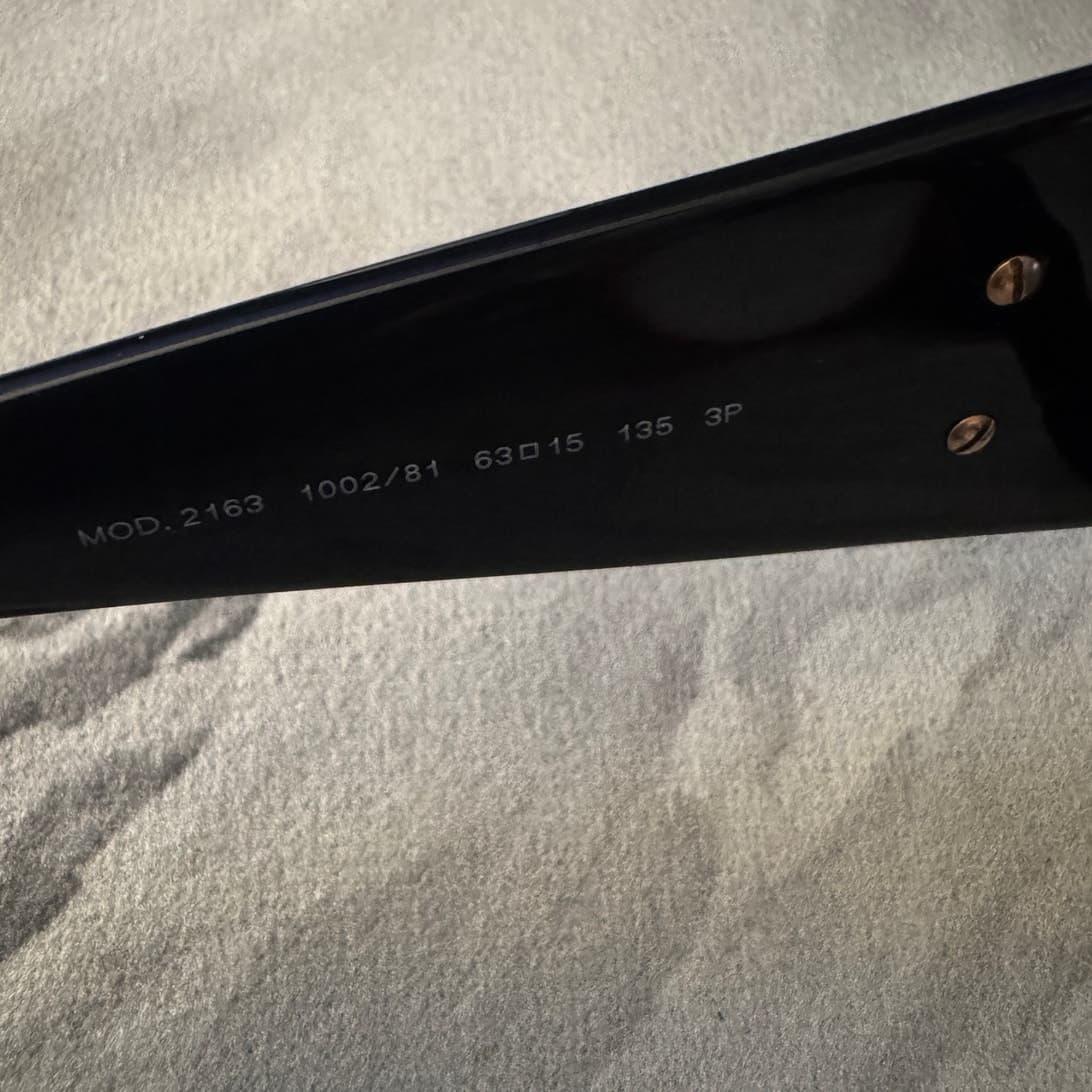 Versace Medusa Polarized Sunglasses Black Gold MOD 2163 Made in Italy - Thumbnail 3