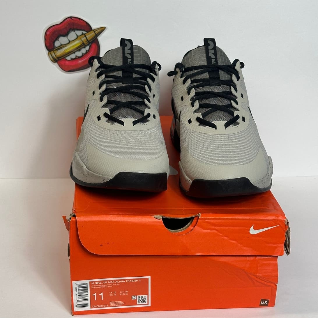 Nike Air Max Alpha Trainer 5 Light Bone Black Men’s Size 11 New WITH BOX - Thumbnail 5