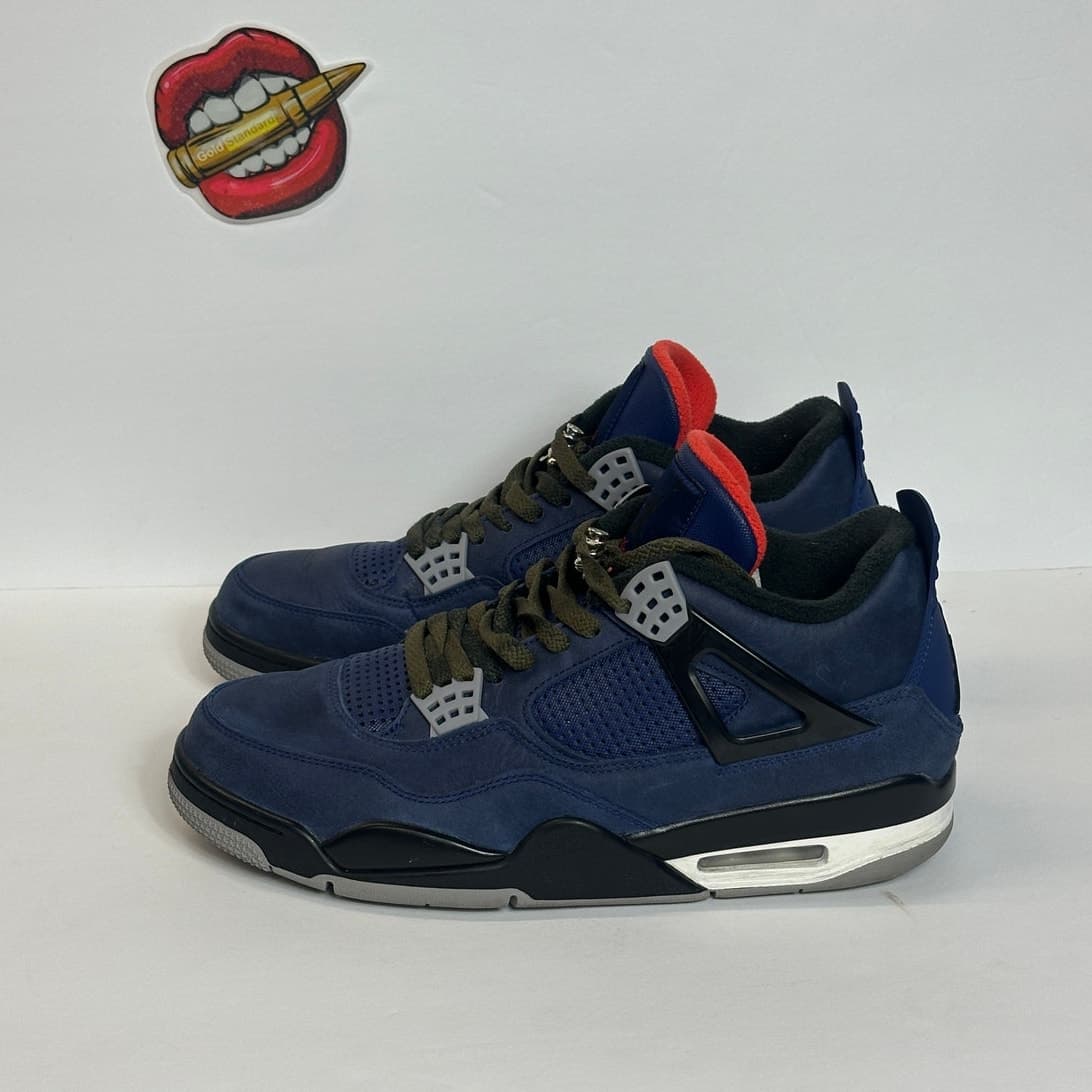 Air Jordan 4 Retro WNTR Loyal Blue Size 10.5 WITH BOX CQ9597-401 - Thumbnail 4
