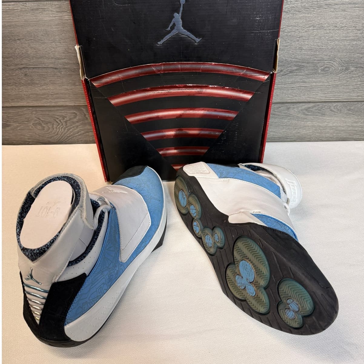 Air Jordan 20 OG West Coast 2005 Size 11 OG All w/Shoe Bags 310455-411 - Thumbnail 3