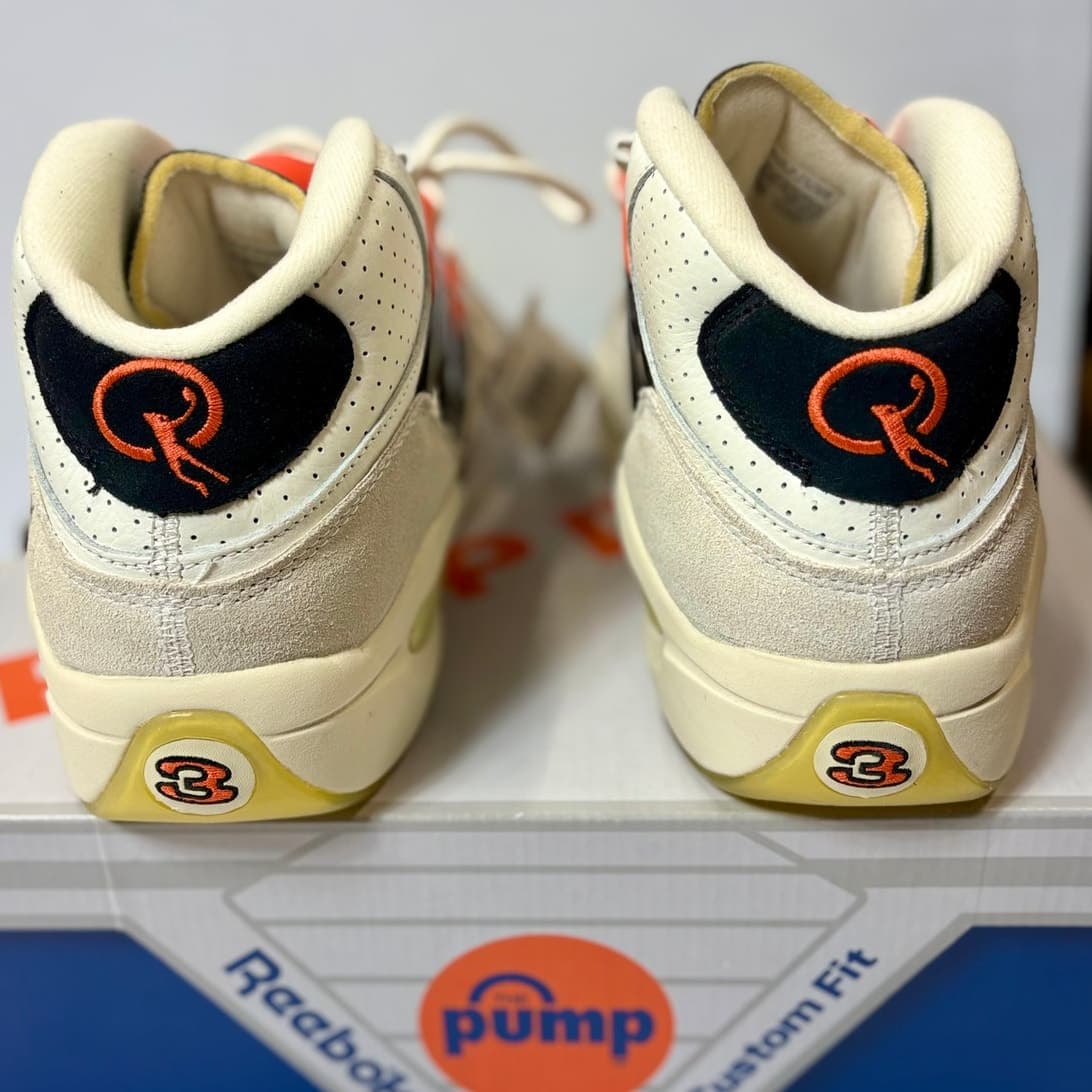 Reebok Pump Signed Dee Brown Size 9.5 Autographed Dunk Champion Celtics OG Box - Thumbnail 5