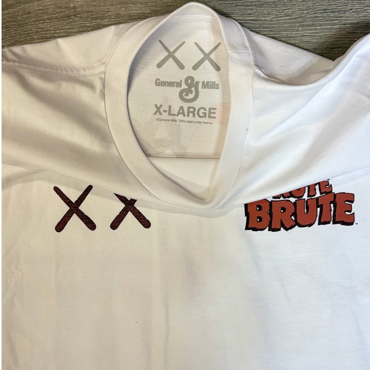 KAWS x General Mills Trix Wolf Brute T Shirt White Mens XL - Thumbnail 2