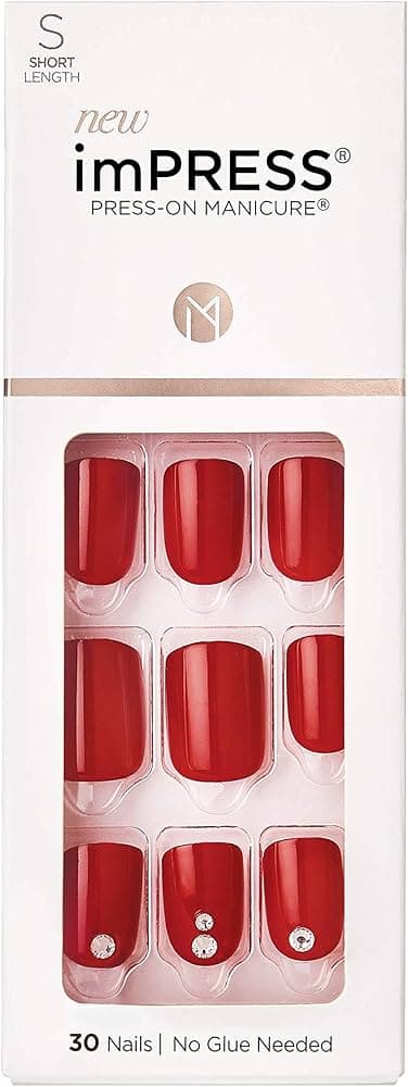Kiss Press-on Manicure (Red) - Thumbnail 4