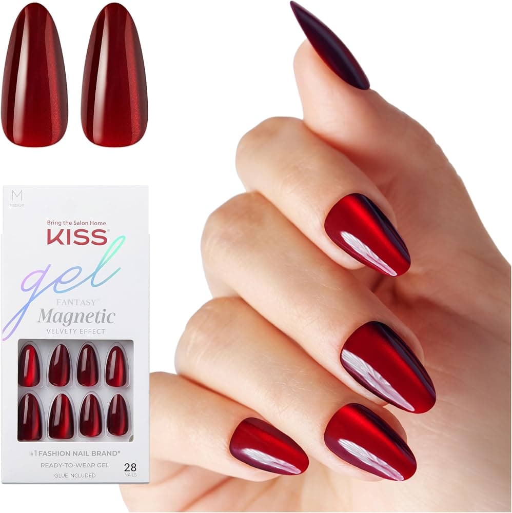 Kiss Press-on Manicure (Red)