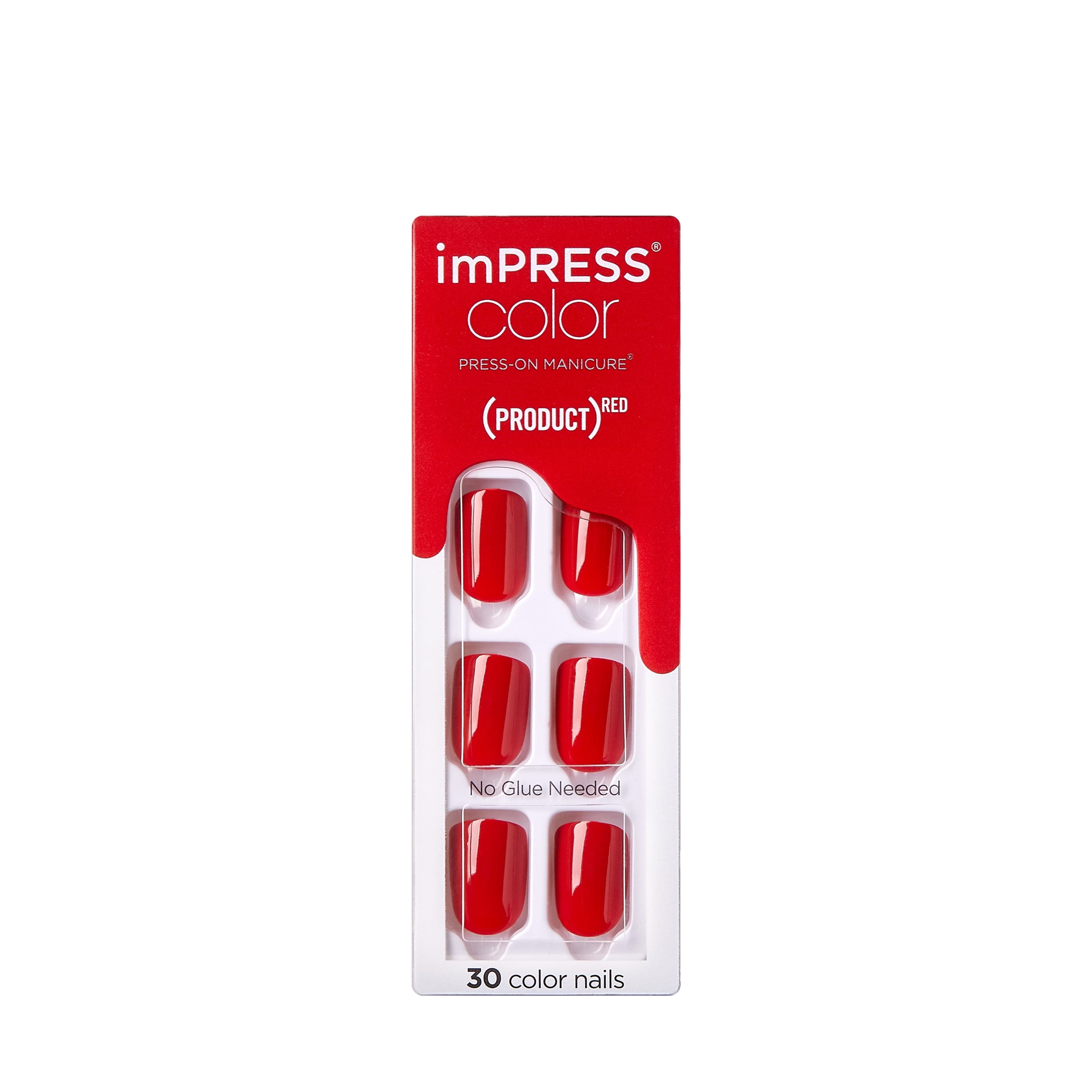 Kiss Press-on Manicure (Red) - Thumbnail 2