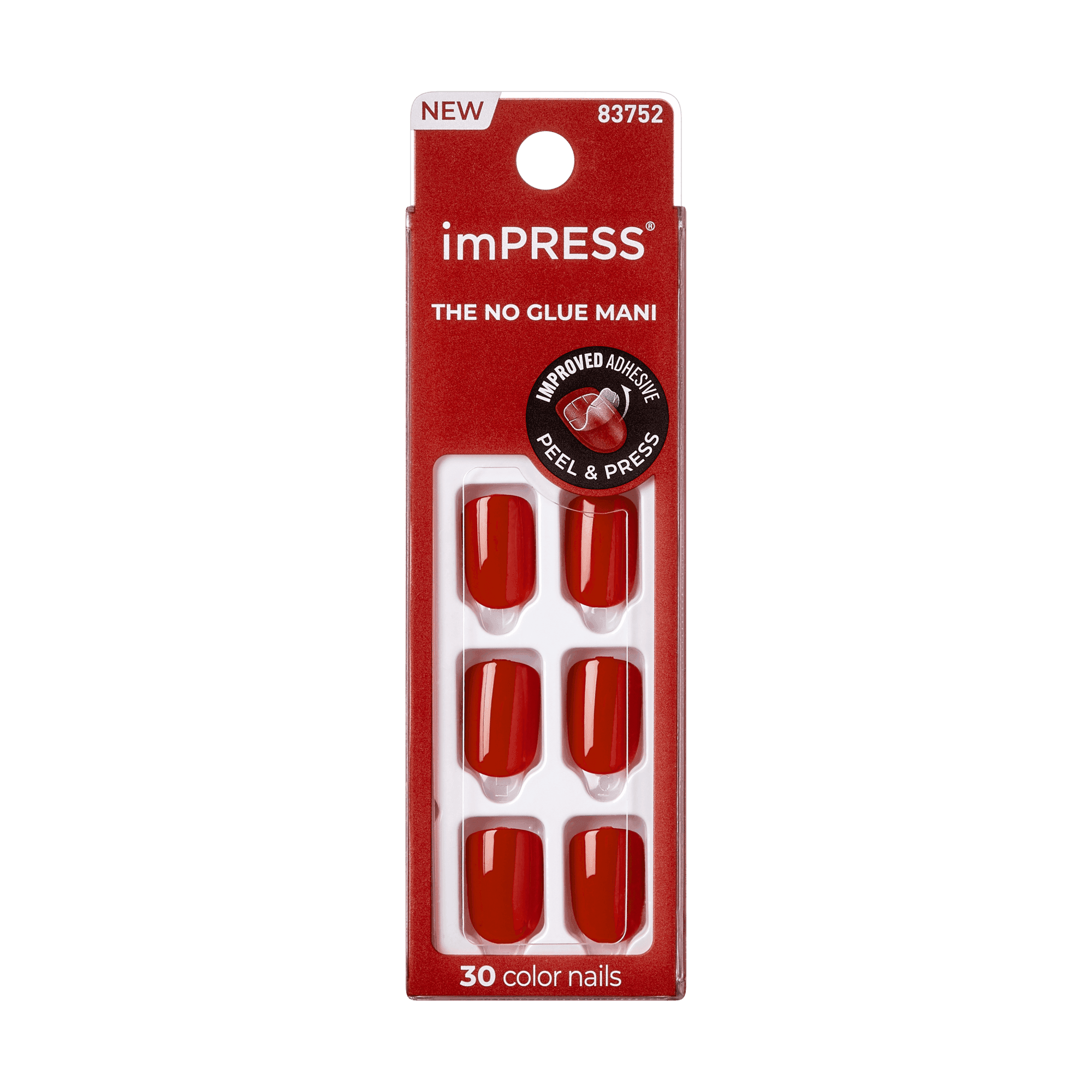 Kiss Press-on Manicure (Red) - Thumbnail 5