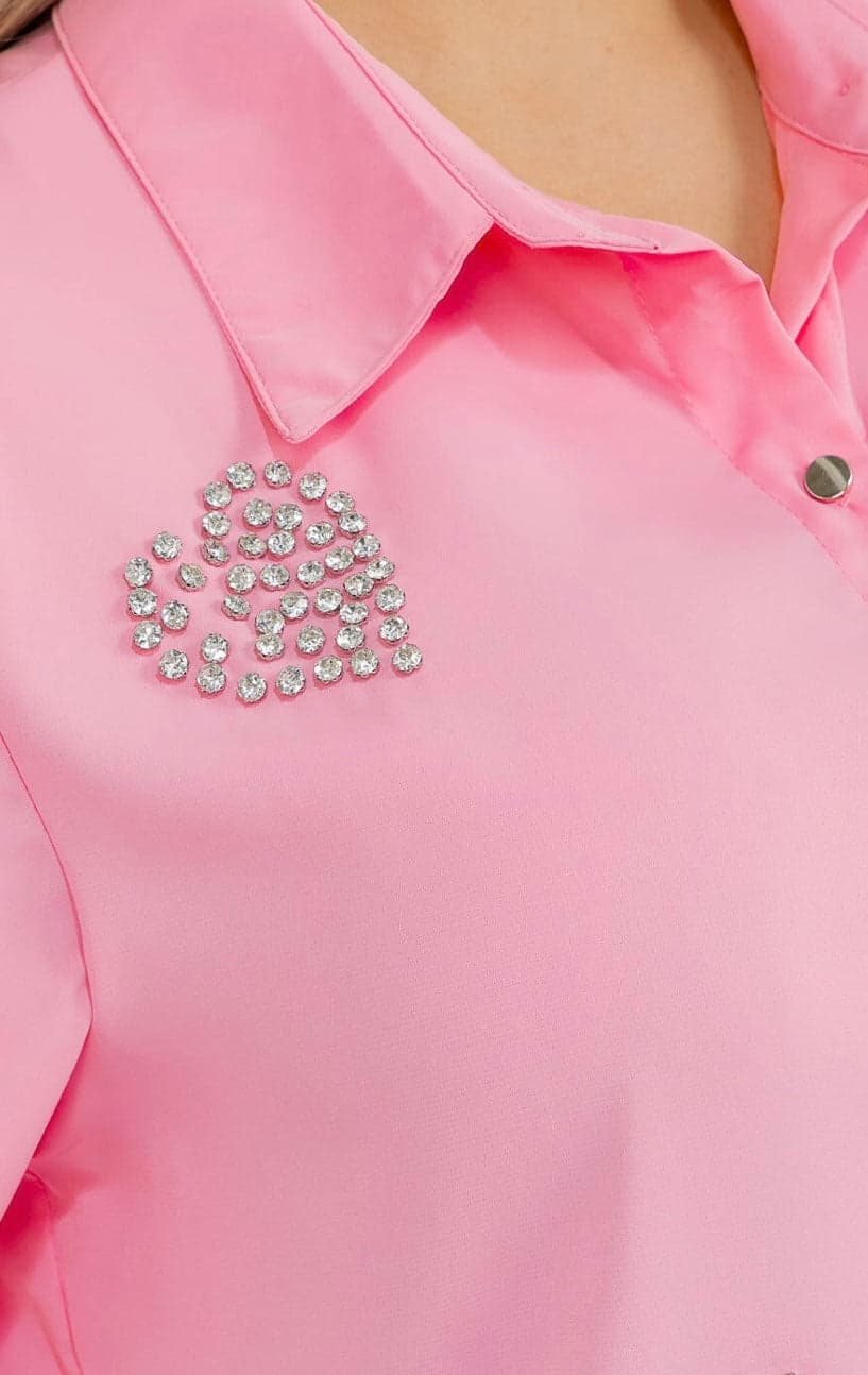 Blush Crush Heart Shirt - 2X - Thumbnail 2