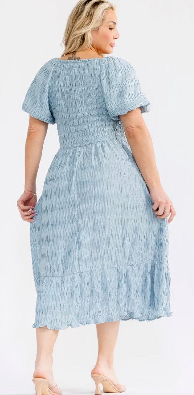Bluebell Breeze Dress - 1X - Thumbnail 2