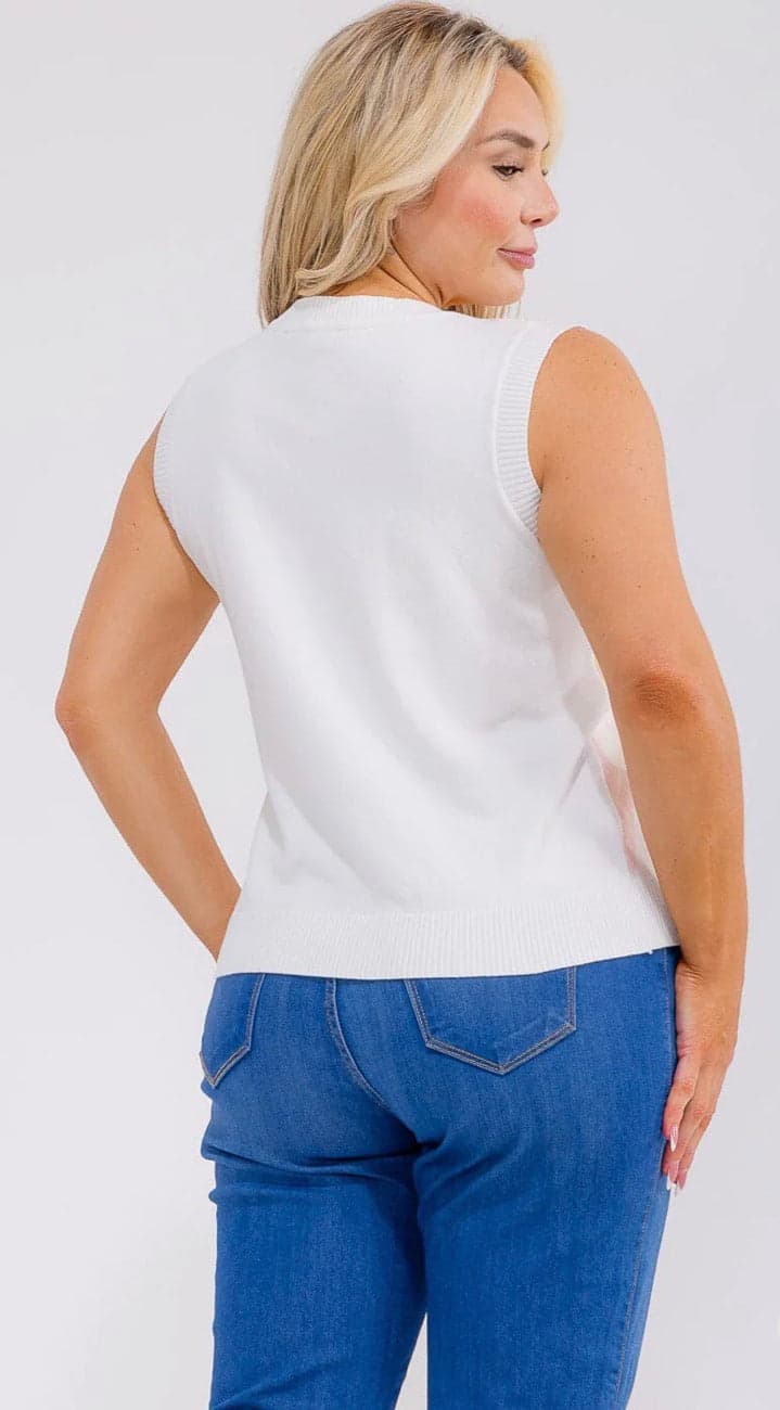 The Country Club Cutie Vest - 1X - Thumbnail 2