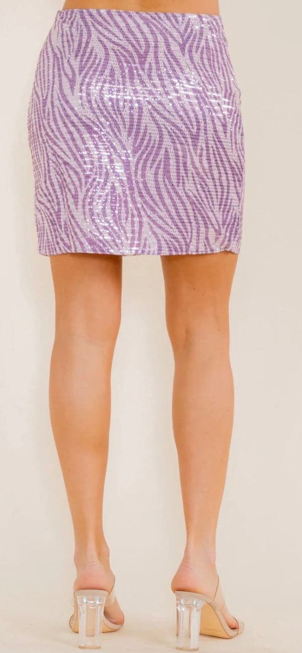 Zebra Glow Skirt - Small - Thumbnail 2