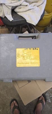 PLS 5 Line Laser Level Kit Plumb Level Square Portable w/ Case - Thumbnail 4