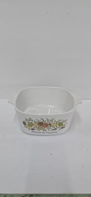 CorningWare 3 Qt Square Casserole w/ Lid L'Echalote de Marjolaine A-3-B - Thumbnail 2