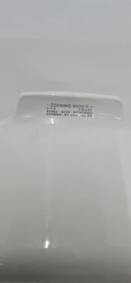 CorningWare 3 Qt Square Casserole w/ Lid L'Echalote de Marjolaine A-3-B - Thumbnail 3