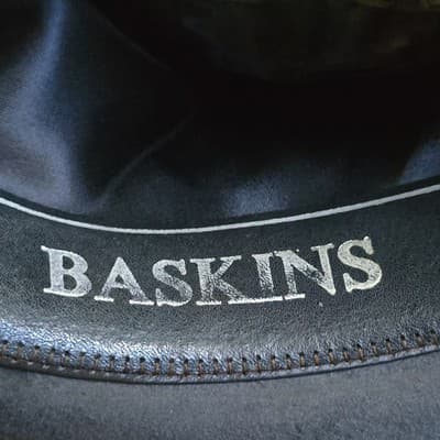 Baskins Rodeo King 4XXXX Beaver Gray Western Cowboy Hat w/ Braided Hatband - Thumbnail 5