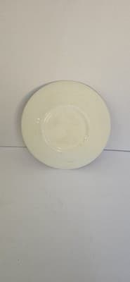 vintage Red Willow (also called Pink Willow) pattern Saucer - Thumbnail 2