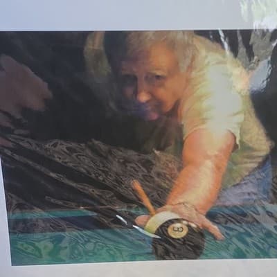 JoAnn Pearce On Cue Giclée Print Limited Edition Numbered 2015 Billiards - Thumbnail 2