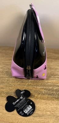 The Creme Shop D Makeup Cosmetic DISNEY MINNIE MOUSE Bag - Pink Black White NWT! - Thumbnail 5