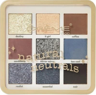The Crème Shop Natural Neutrals 9 Color Eyeshadow Palette NEW Sealed Makeup NIB! - Thumbnail 5