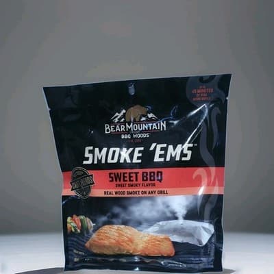 Bear Mountain Sweet BBQ Smoke 'Ems Sweet Smoky Flavor on any Grill - NEW!!! - Thumbnail 3