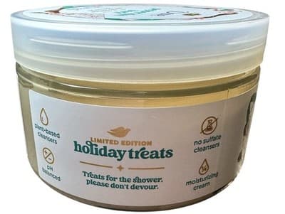Dove Peppermint Bark Body Scrub Limited Edition Holiday Treats 3.5Oz *Retired* - Thumbnail 4