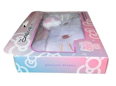 The Crème Shop Hello Kitty 50th Anniversary Plush Sleep Mask Plushie NEW NIB!!! - Thumbnail 2
