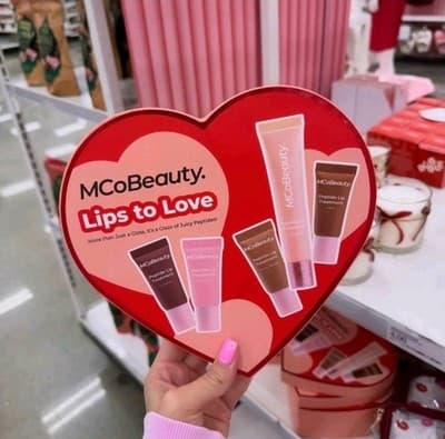 MCoBeauty Lips To Love 5pc Peptide Lip Set Gloss Balm Tint Gift Box New!!! - Thumbnail 6