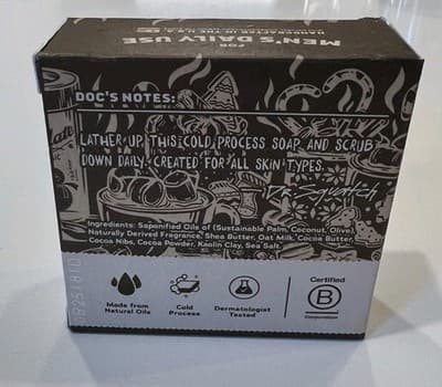Dr. Squatch Hot Choccy (Chocolate) Limited Edition Bar Soap Medium Grit 5oz NIB! - Thumbnail 3