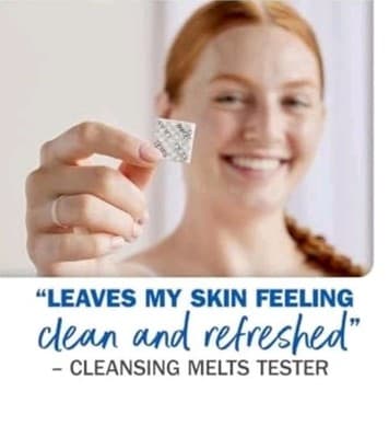 Olay Cleansing Melts Hyaluronic Daily Facial Cleanser 32 Pads Fragrance Free NIB - Thumbnail 5