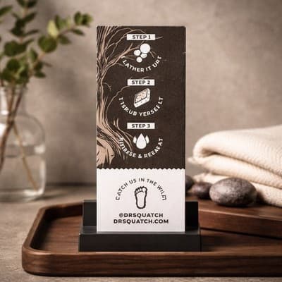 Dr. Squatch Werewolf Wash Limited Edition Bar Soap 5oz Natural/Heavy Grit NIP!! - Thumbnail 3