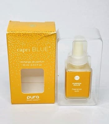 Capri Blue Pumpkin Dulce Pura Smart Scent Fragrance Refill 0.33oz NEW NIB Fall!! - Thumbnail 4