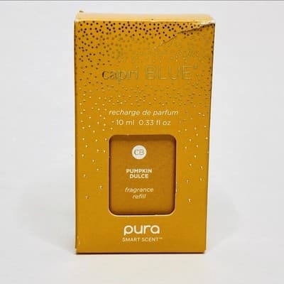 Capri Blue Pumpkin Dulce Pura Smart Scent Fragrance Refill 0.33oz NEW NIB Fall!! - Thumbnail 9