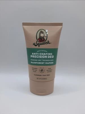 Dr. Squatch Rainforest Rapids Anti-Chafing Precision Deo 3.4oz Men’s NEW SEALED! - Thumbnail 4